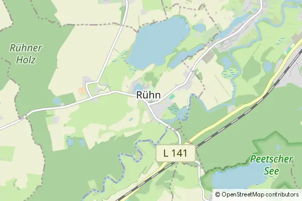 Mapa Ruehn