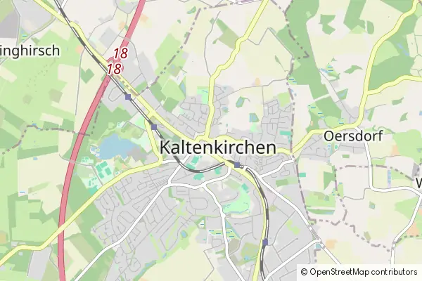 Mapa Kaltenkirchen