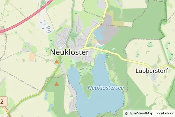 Mapa Neukloster