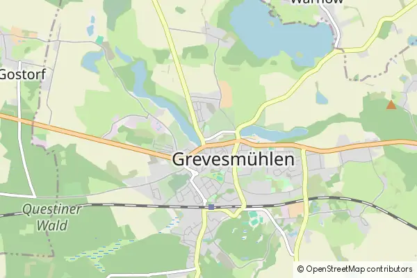 Mapa Grevesmuehlen