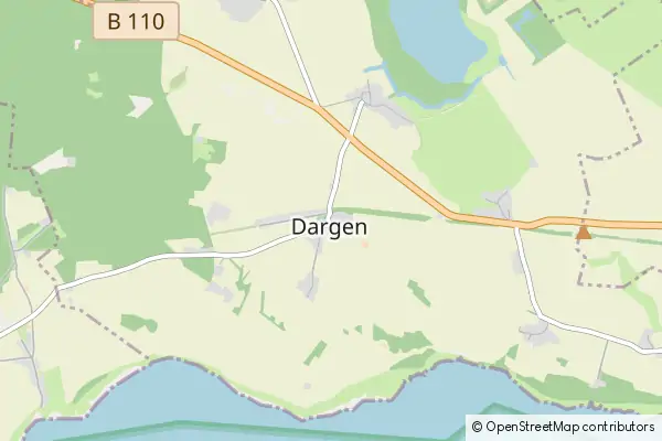 Mapa Dargen