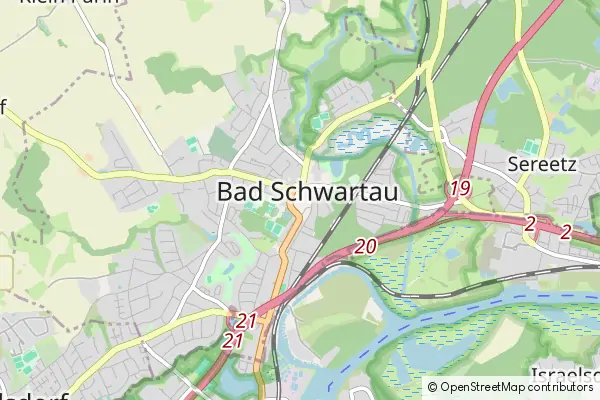 Mapa Bad Schwartau