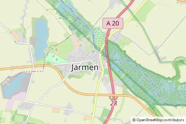 Mapa Jarmen