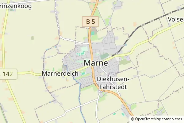 Mapa Marne