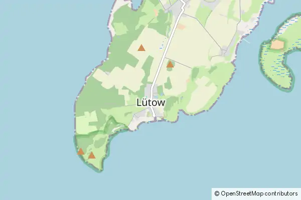 Mapa Luetow