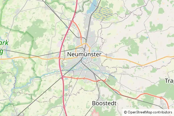 Mapa Neumünster