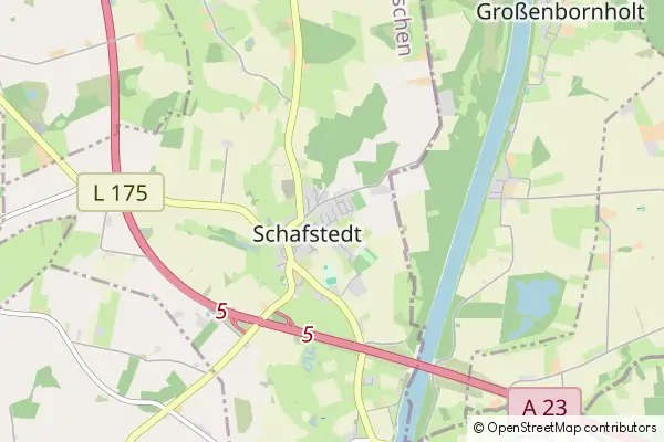 Mapa Schafstedt