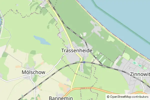 Mapa Trassenheide