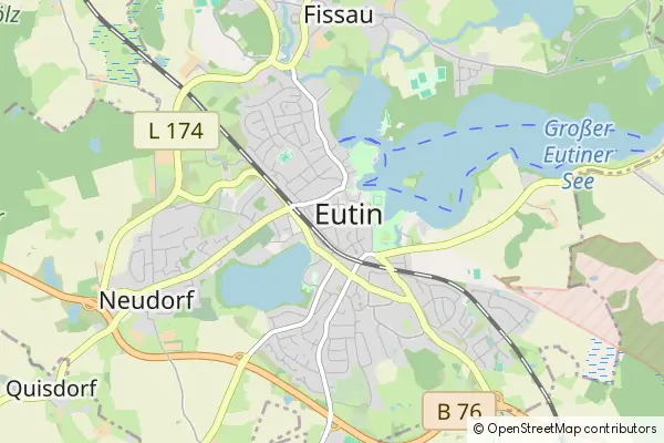 Mapa Eutin