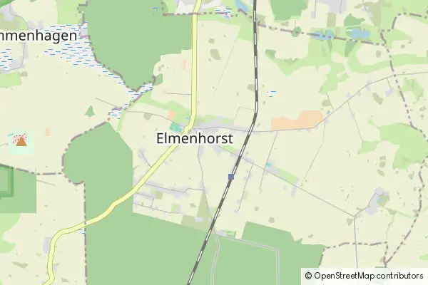 Mapa Elmenhorst