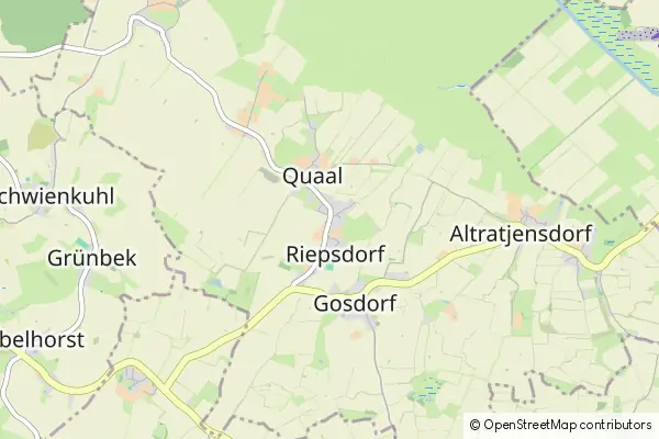 Mapa Riepsdorf