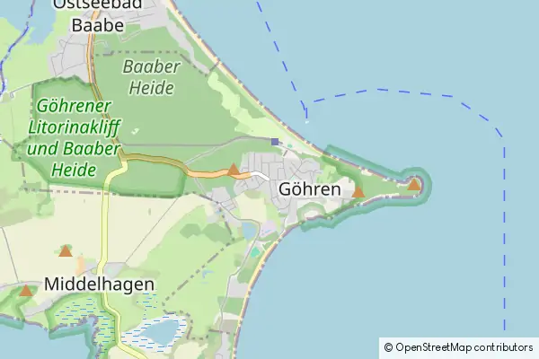 Mapa Gohren