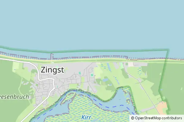 Mapa Zingst