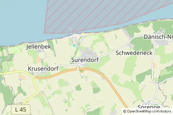 Mapa Surendorf