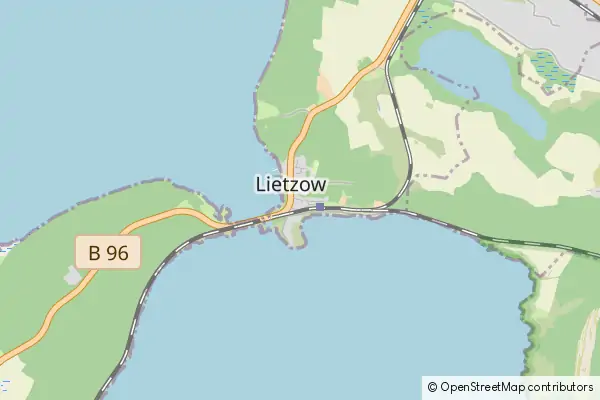 Mapa Lietzow