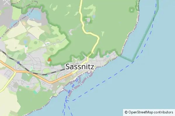 Mapa Sassnitz