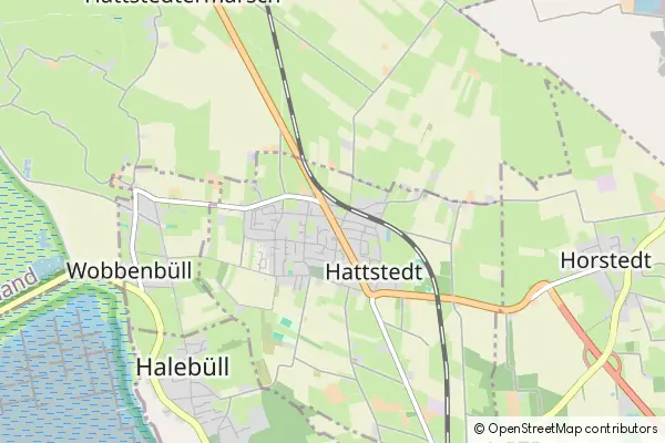 Mapa Hattstedt