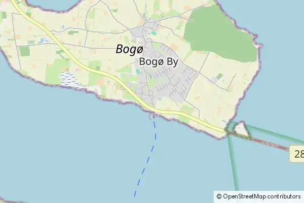 Mapa Bogoe