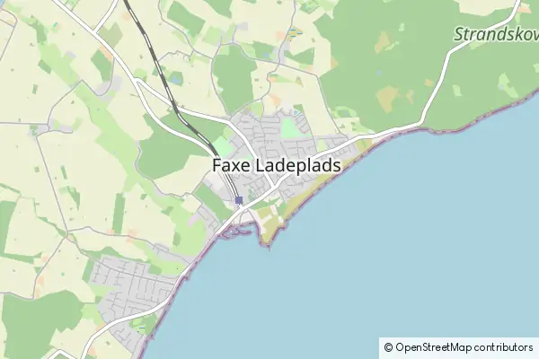 Mapa Faxe Ladeplads