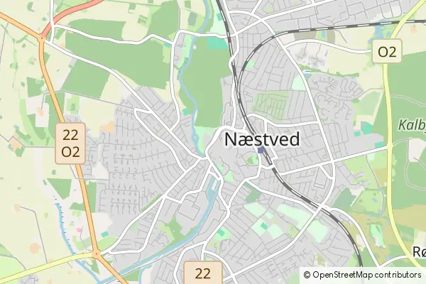 Mapa Naestved