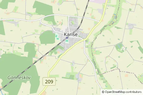 Mapa Karise