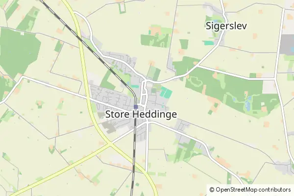 Mapa Store Heddinge