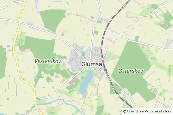 Mapa Glumsoe