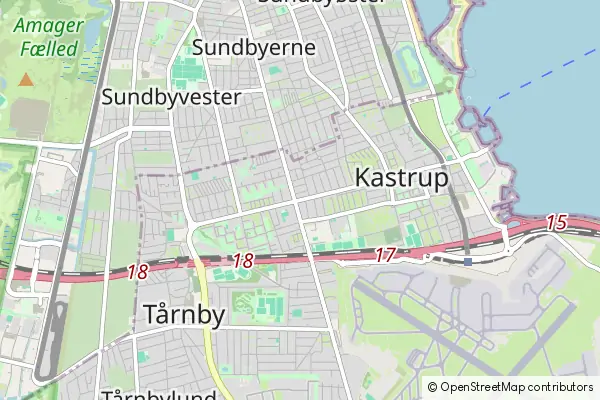 Mapa Kastrup