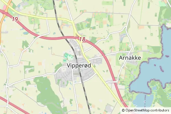 Mapa Vipperoed