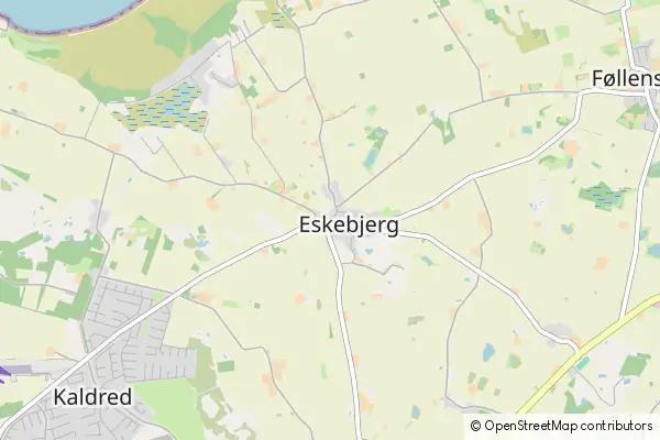 Mapa Eskebjerg