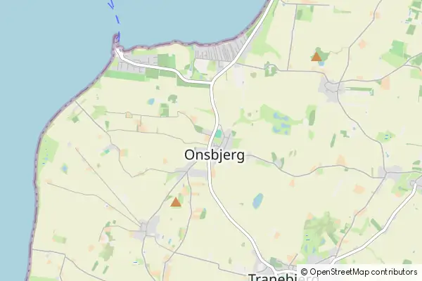 Mapa Onsbjerg