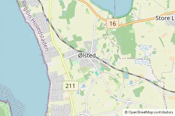 Mapa Oelsted