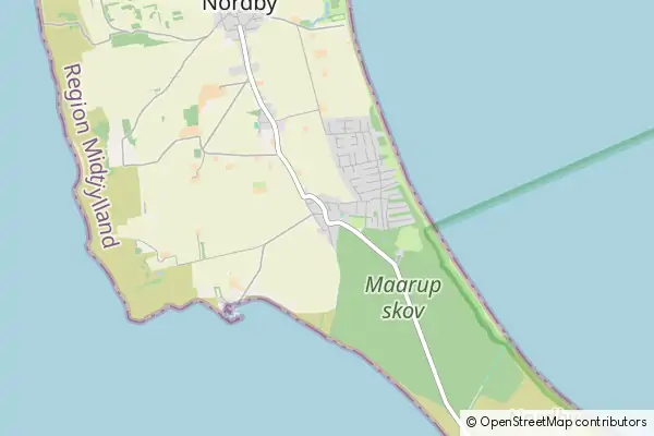 Mapa Mårup