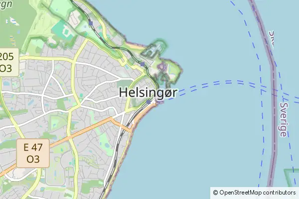 Mapa Helsingoer