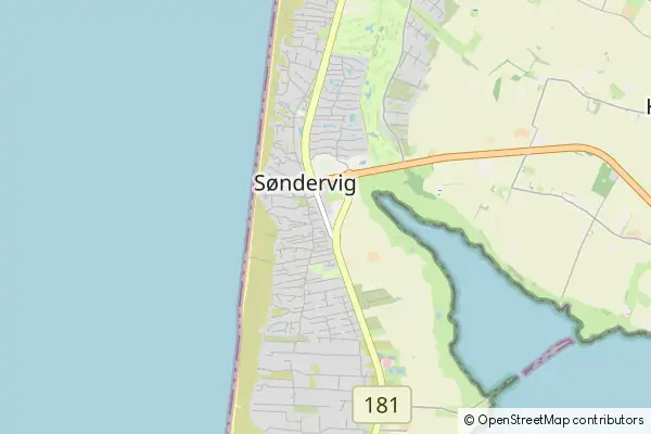 Mapa Sondervig