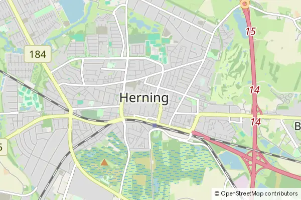 Mapa Herning