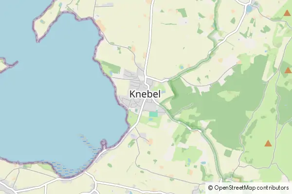 Mapa Knebel