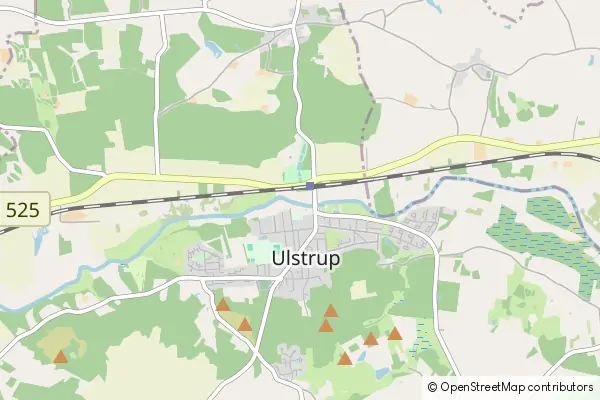 Mapa Ulstrup