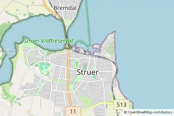 Mapa Struer