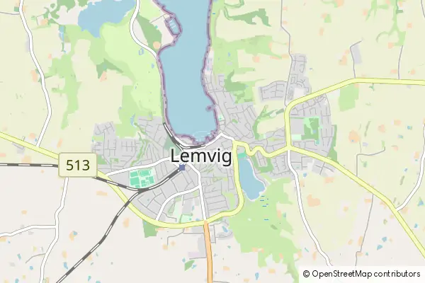 Mapa Lemvig