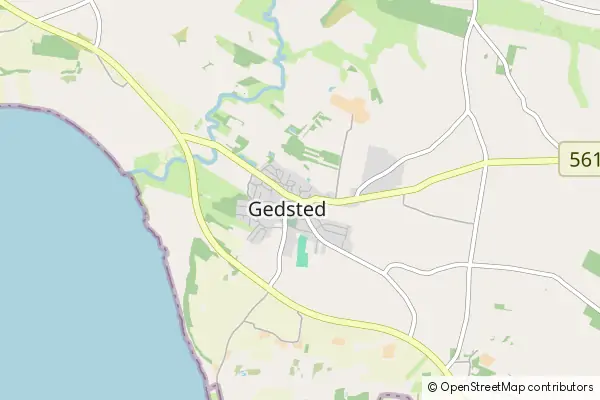 Mapa Gedsted