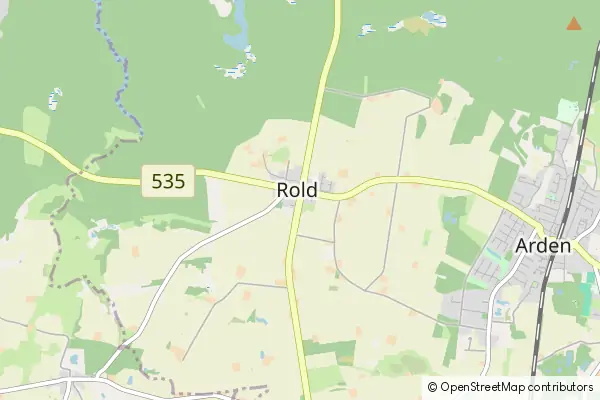 Mapa Rold Skov