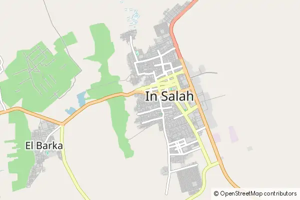 Mapa Ain Salah