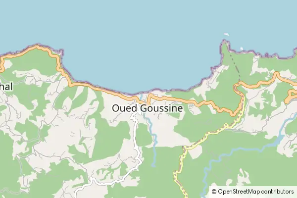 Mapa Ténès