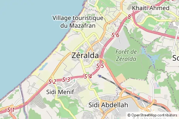 Mapa Zeralda