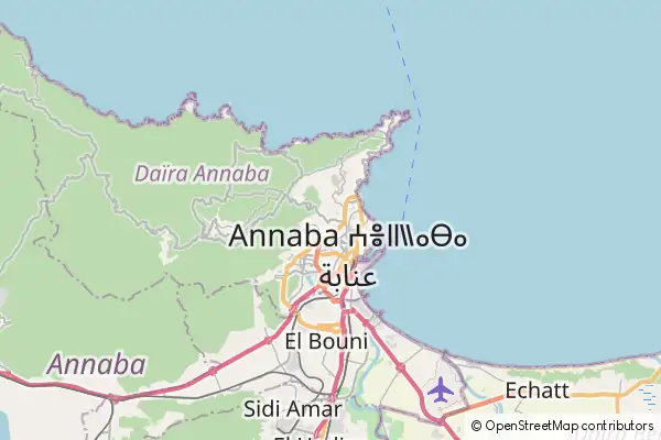 Mapa Annaba