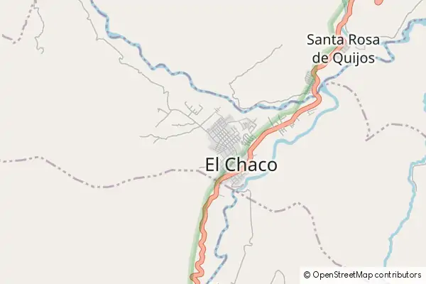 Mapa El Chaco