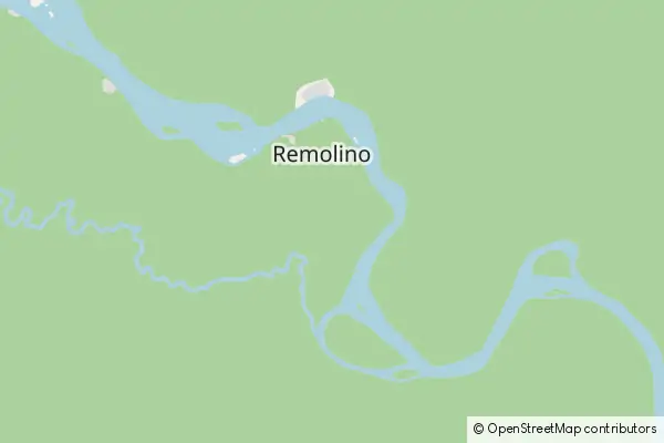 Mapa Cuyabeno Wildlife Reserve