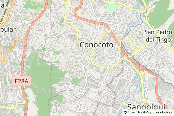 Mapa Conocoto