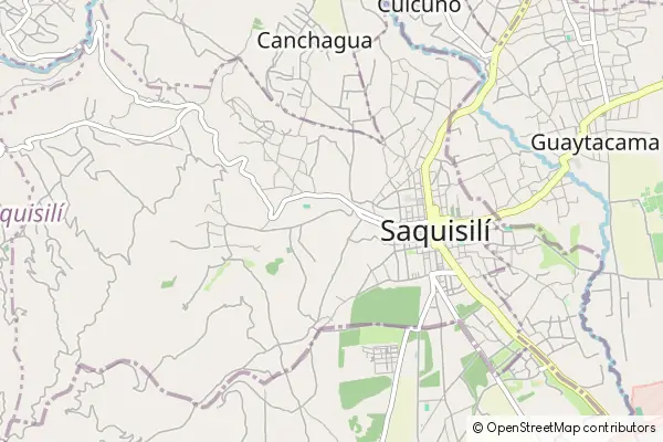 Mapa Saquisilí